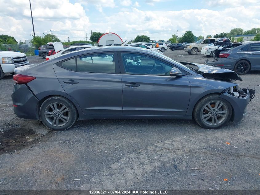 2018 Hyundai Elantra Gl VIN: KMHD84LF6JU697620 Lot: 12036321