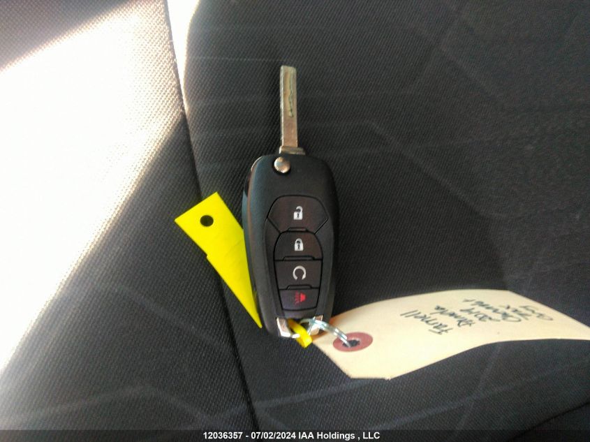 2019 Chevrolet Trax VIN: 3GNCJLSB6KL363300 Lot: 12036357