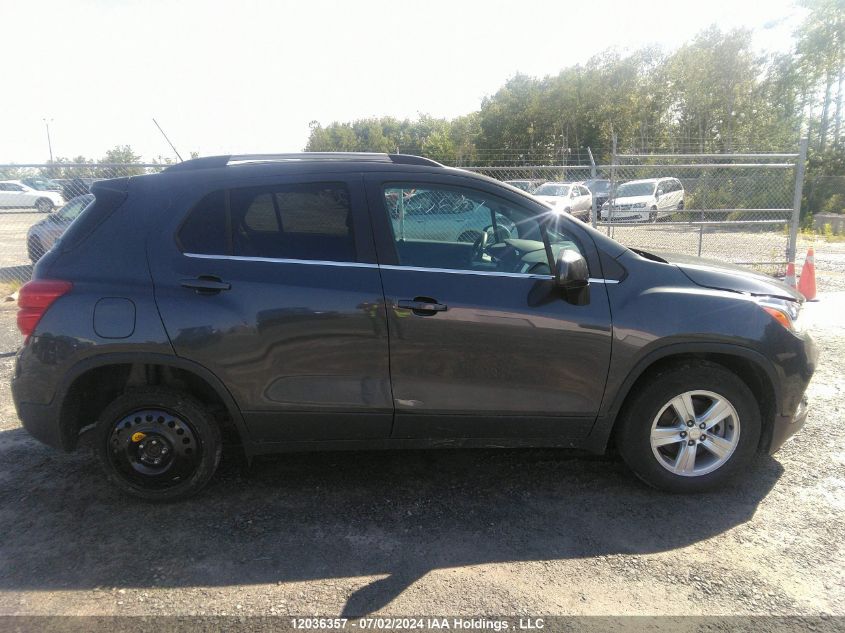 2019 Chevrolet Trax VIN: 3GNCJLSB6KL363300 Lot: 12036357