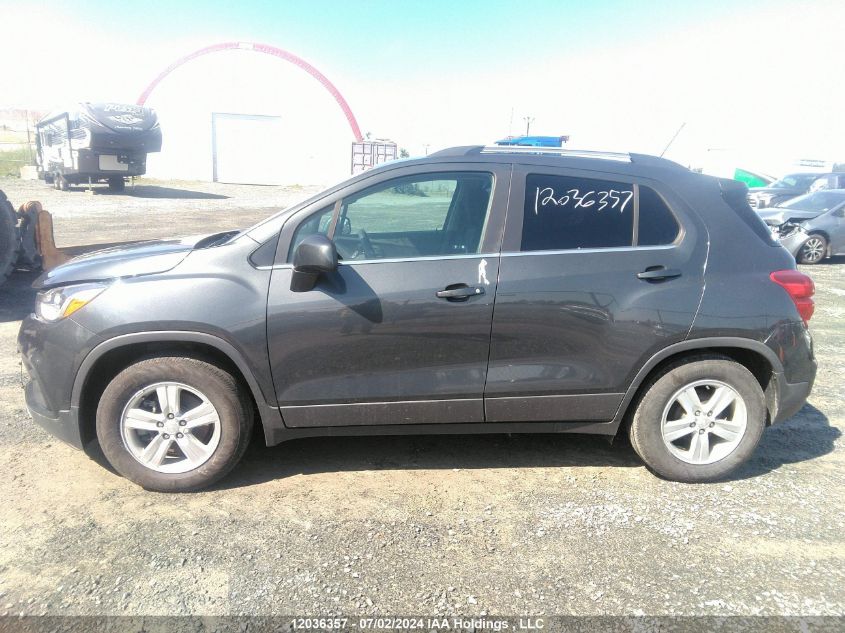 2019 Chevrolet Trax VIN: 3GNCJLSB6KL363300 Lot: 12036357