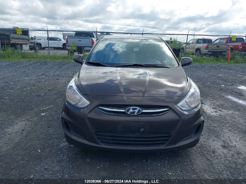 2016 Hyundai Accent VIN: KMHCT4AE3GU042800 Lot: 12036366