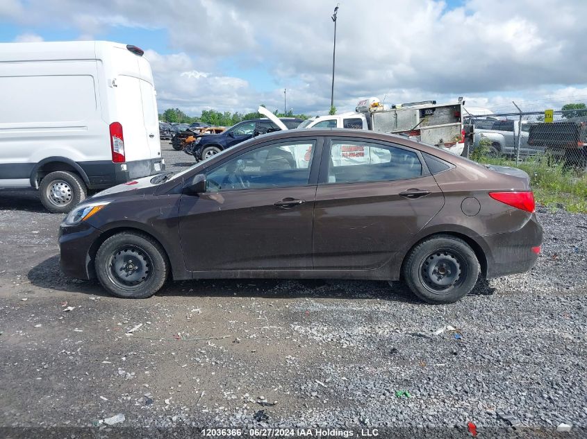 2016 Hyundai Accent VIN: KMHCT4AE3GU042800 Lot: 12036366