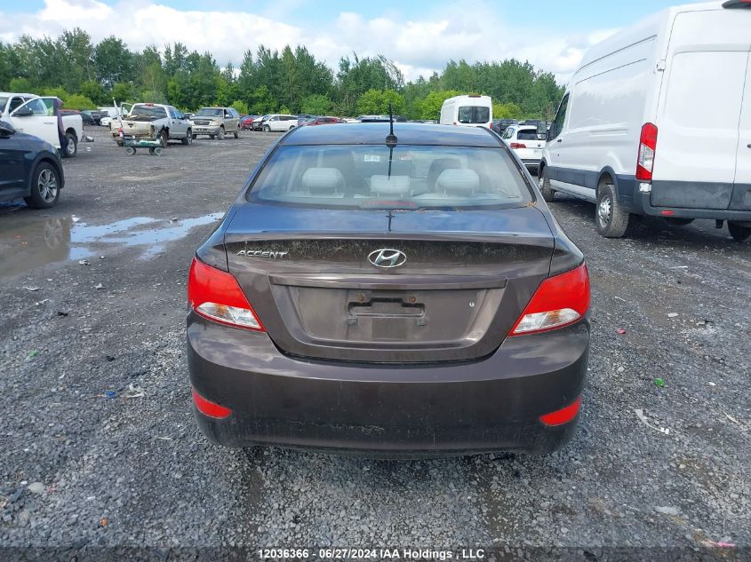 2016 Hyundai Accent VIN: KMHCT4AE3GU042800 Lot: 12036366