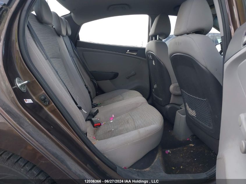 2016 Hyundai Accent VIN: KMHCT4AE3GU042800 Lot: 12036366