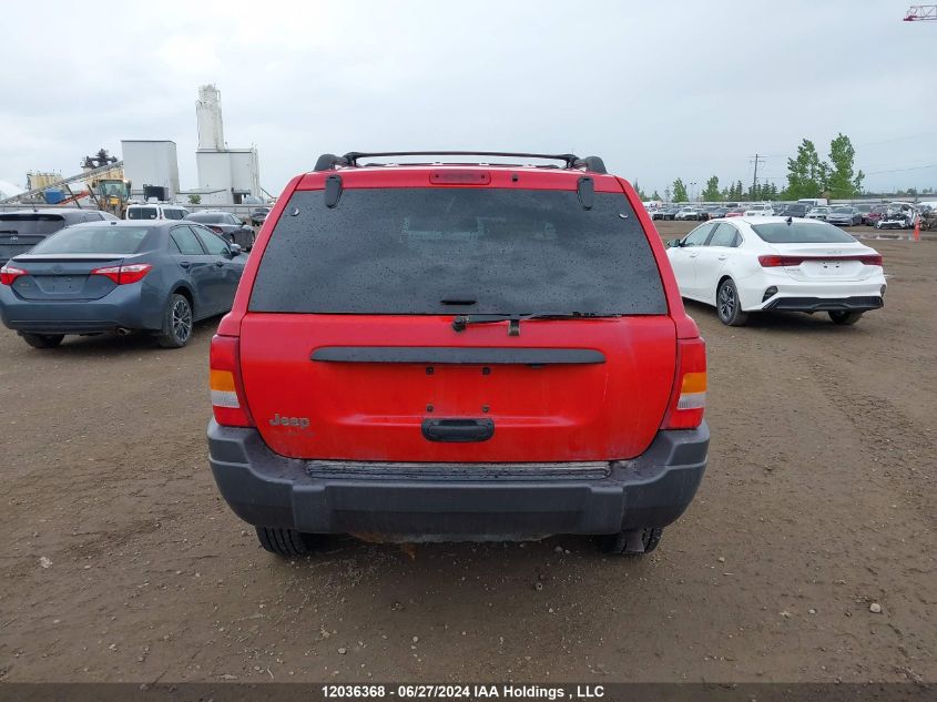 2001 Jeep Grand Cherokee VIN: 1J4GW48S81C566086 Lot: 12036368