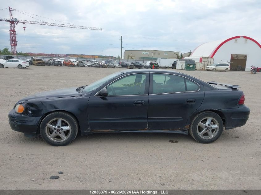 2004 Pontiac Grand Am VIN: 1G2NF52E04M534242 Lot: 12036379