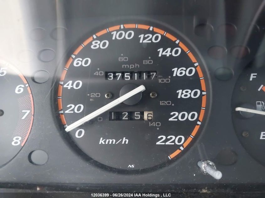 1997 Honda Cr-V Lx VIN: JHLRD1855VC803882 Lot: 12036399