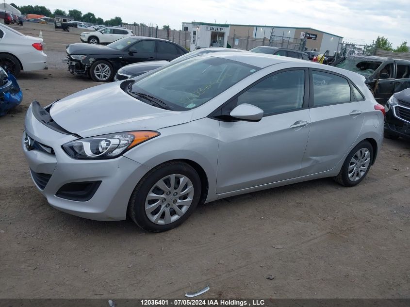 2013 Hyundai Elantra Gt VIN: KMHD25LE1DU085179 Lot: 12036401