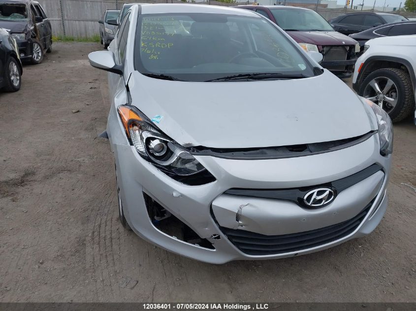 2013 Hyundai Elantra Gt VIN: KMHD25LE1DU085179 Lot: 12036401