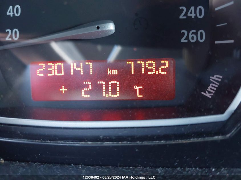 2009 BMW X3 VIN: WBXPC93409WJ24534 Lot: 12036402