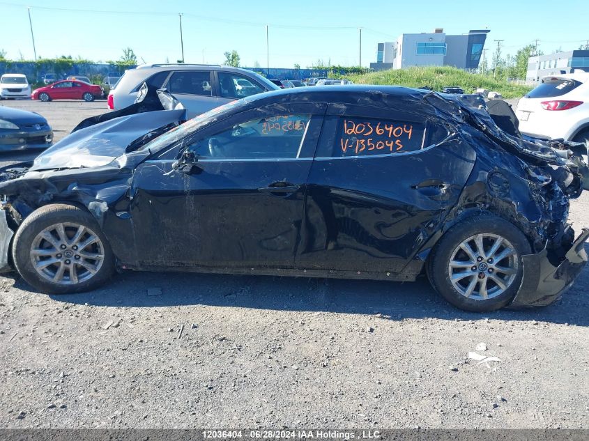 2019 Mazda Mazda3 Sport VIN: JM1BPALM7K1135045 Lot: 12036404