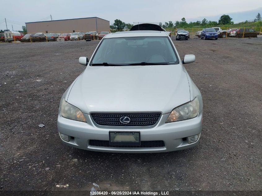 2003 Lexus Is 300 300 VIN: JTHBD192030075260 Lot: 12036420