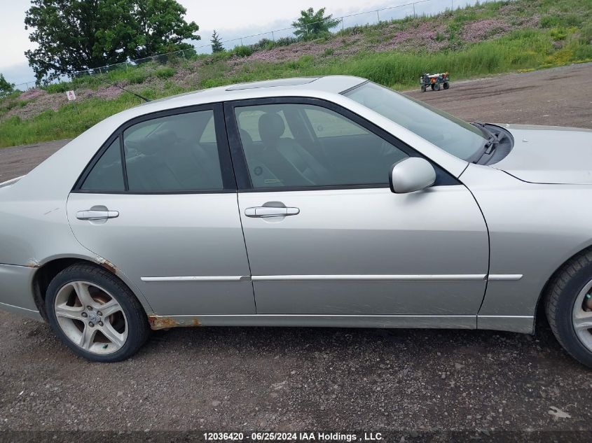 2003 Lexus Is 300 300 VIN: JTHBD192030075260 Lot: 12036420