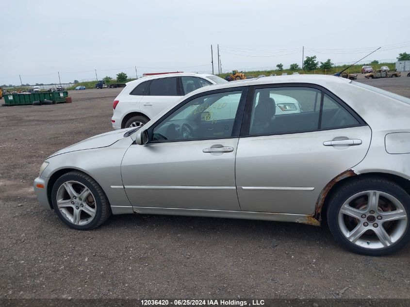 2003 Lexus Is 300 300 VIN: JTHBD192030075260 Lot: 12036420