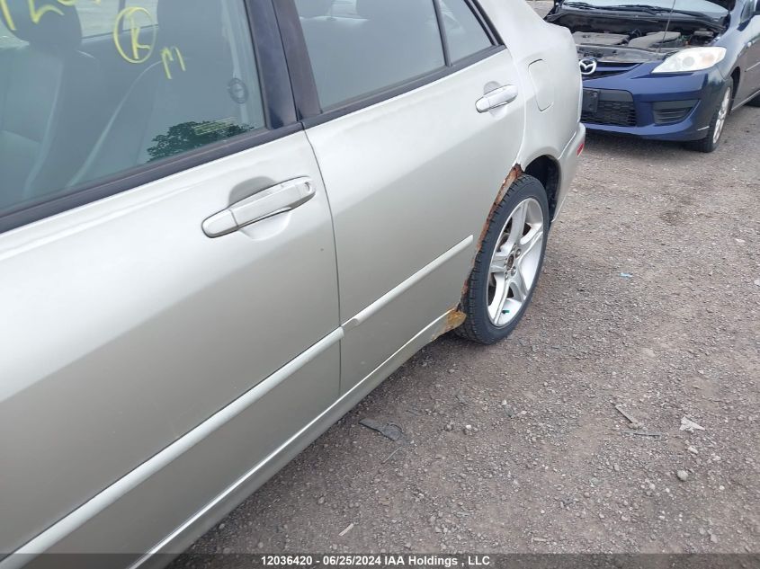 2003 Lexus Is 300 300 VIN: JTHBD192030075260 Lot: 12036420