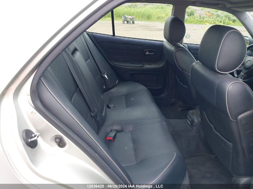 2003 Lexus Is 300 300 VIN: JTHBD192030075260 Lot: 12036420