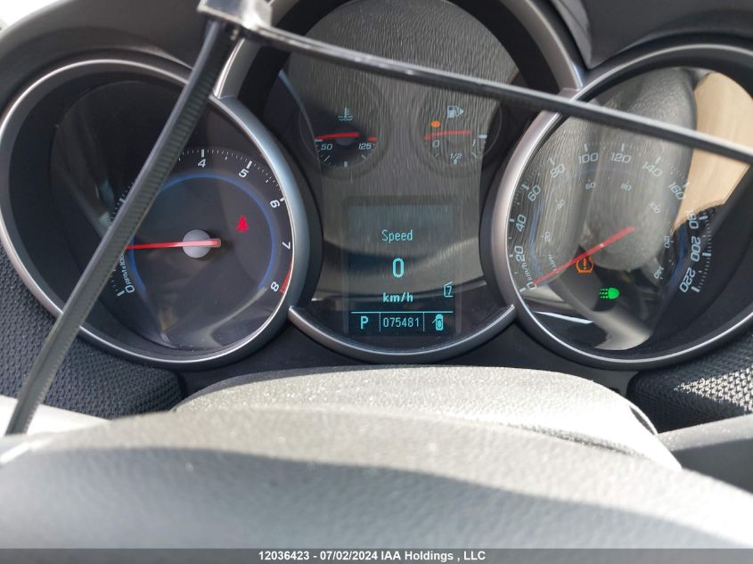 2011 Chevrolet Cruze VIN: 1G1PF5S96B7197247 Lot: 12036423