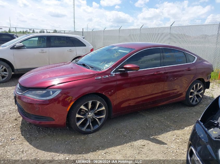 2015 Chrysler 200 Lx VIN: 1C3CCCFB4FN760432 Lot: 12036425