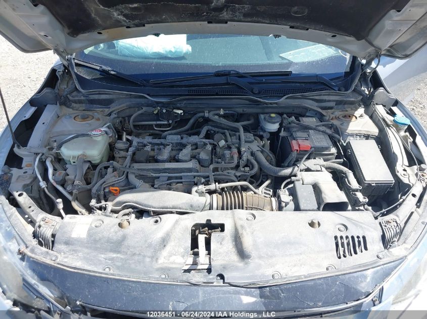 2018 Honda Civic Ex VIN: 2HGFC1F4XJH106732 Lot: 12036451