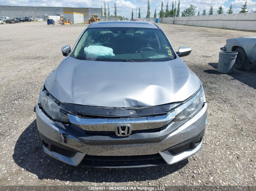 2018 Honda Civic Ex VIN: 2HGFC1F4XJH106732 Lot: 12036451