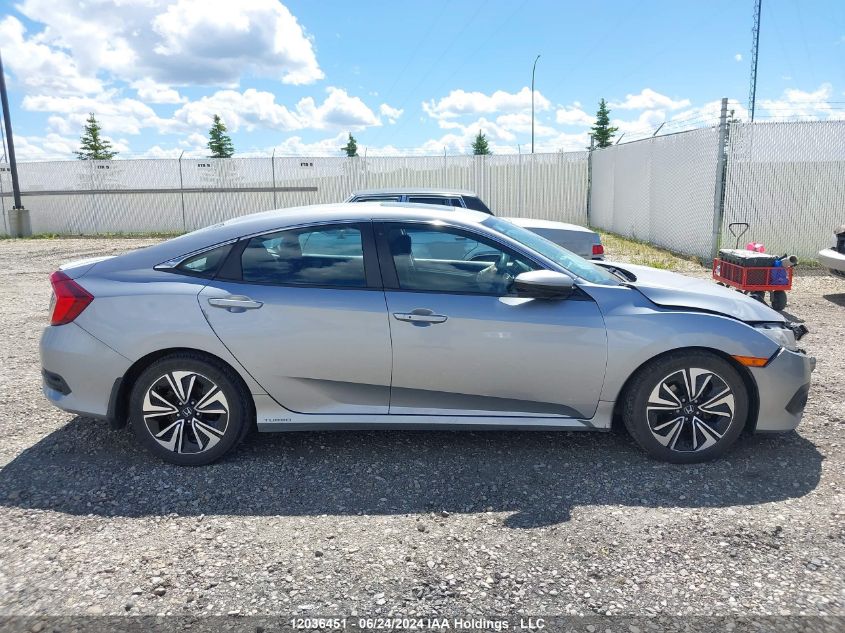 2018 Honda Civic Ex VIN: 2HGFC1F4XJH106732 Lot: 12036451