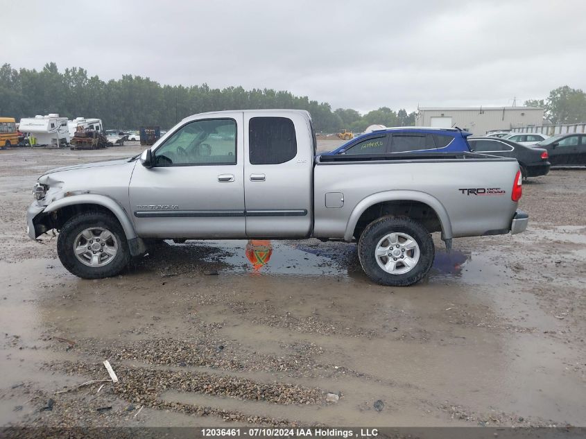 2006 Toyota Tundra Access Cab Sr5 VIN: 5TBBT44126S474296 Lot: 12036461