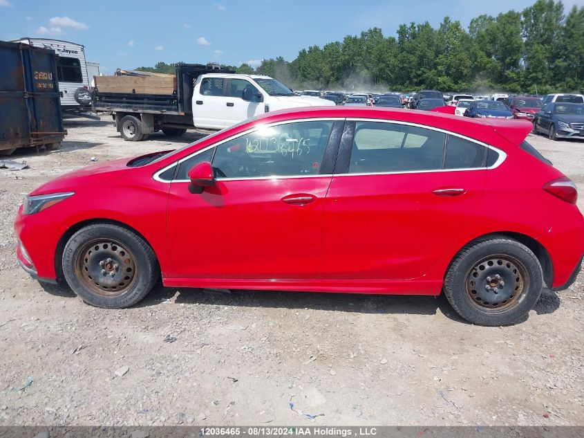 2018 Chevrolet Cruze VIN: 3G1BF6SMXJS627589 Lot: 12036465