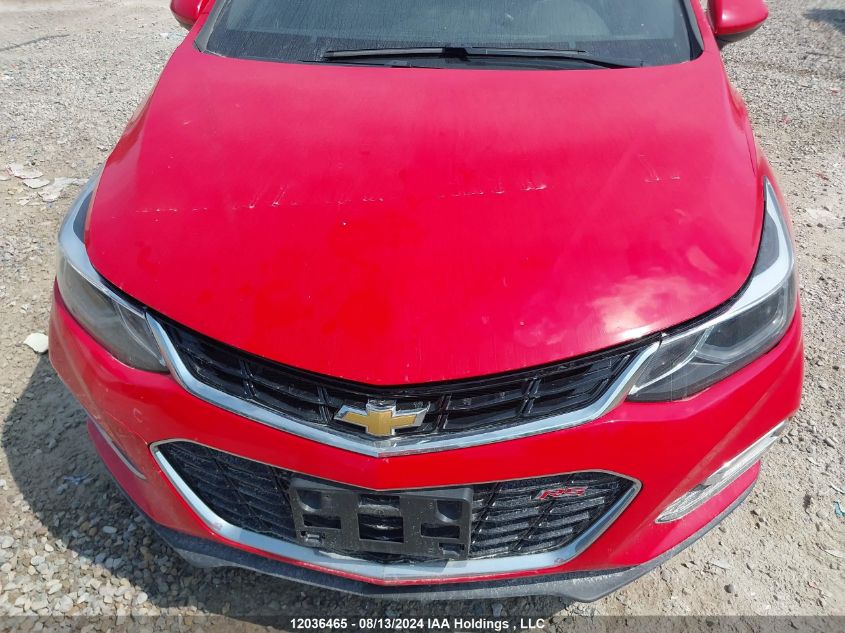 2018 Chevrolet Cruze VIN: 3G1BF6SMXJS627589 Lot: 12036465