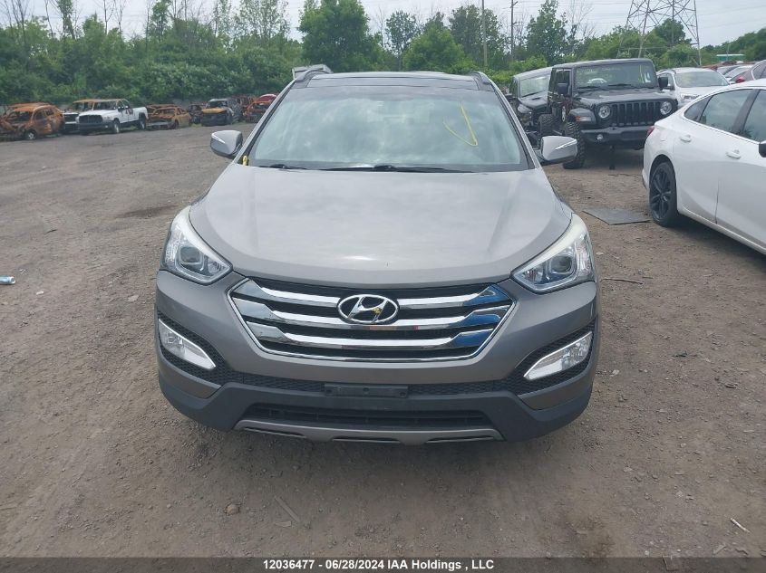 2014 Hyundai Santa Fe VIN: 5XYZUDLA9EG156384 Lot: 12036477