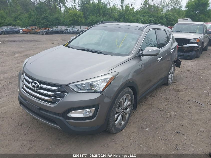 2014 Hyundai Santa Fe VIN: 5XYZUDLA9EG156384 Lot: 12036477