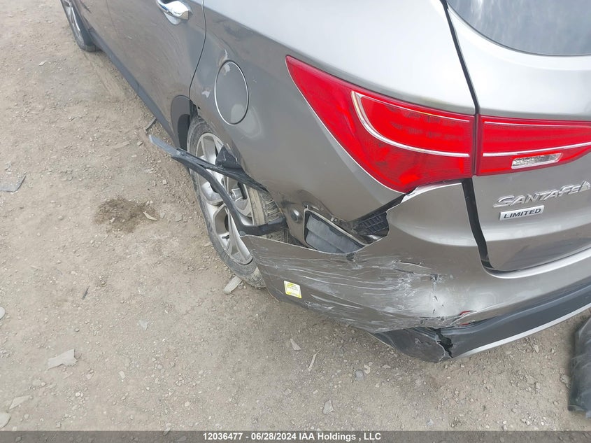 2014 Hyundai Santa Fe VIN: 5XYZUDLA9EG156384 Lot: 12036477