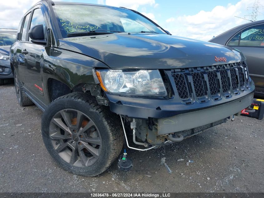 2017 Jeep Compass Sport VIN: 1C4NJDAB6HD173746 Lot: 12036478