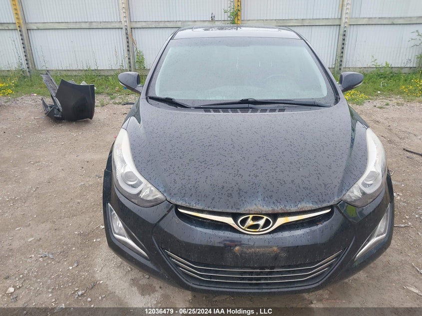 2014 Hyundai Elantra Se/Sport/Limited VIN: KMHDH4AH5EU215326 Lot: 12036479
