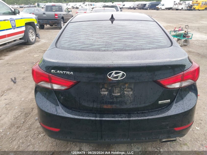 2014 Hyundai Elantra Se/Sport/Limited VIN: KMHDH4AH5EU215326 Lot: 12036479