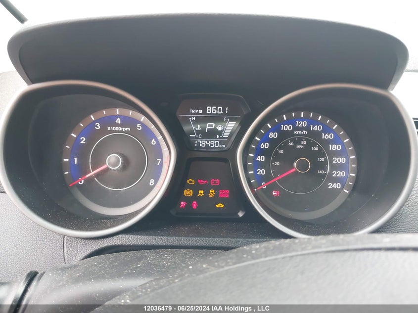 2014 Hyundai Elantra Se/Sport/Limited VIN: KMHDH4AH5EU215326 Lot: 12036479