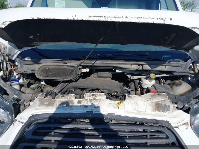 2018 Ford Transit T-250 VIN: 1FTYR1CMXJKB00710 Lot: 12036502