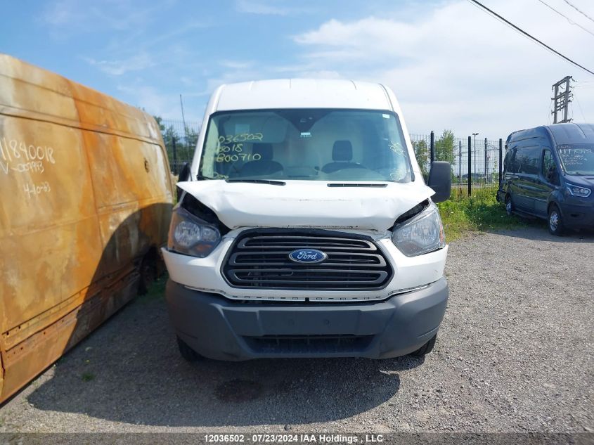 2018 Ford Transit T-250 VIN: 1FTYR1CMXJKB00710 Lot: 12036502