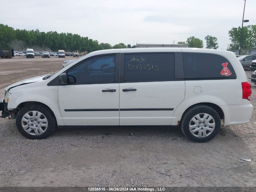 2013 Dodge Grand Caravan Se VIN: 2C4RDGBG8DR740423 Lot: 12036510