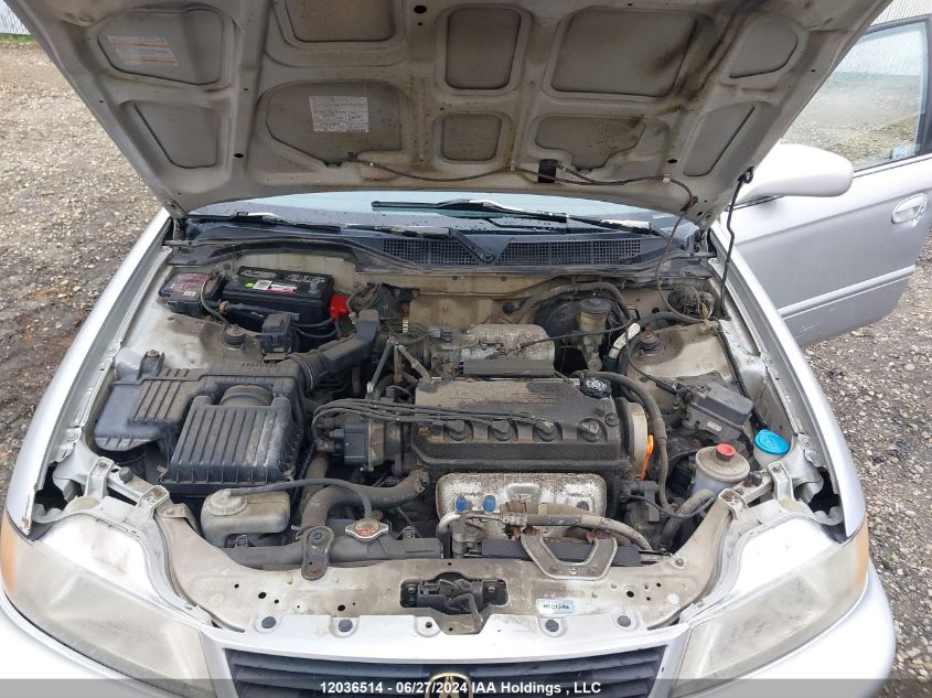 1998 Acura El VIN: 2HHMB4676WH908915 Lot: 12036514