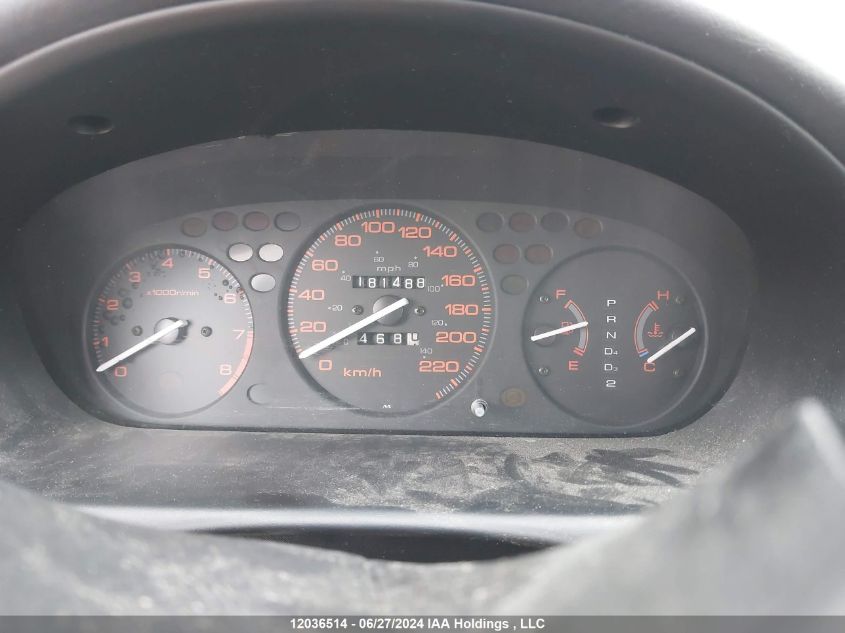 1998 Acura El VIN: 2HHMB4676WH908915 Lot: 12036514