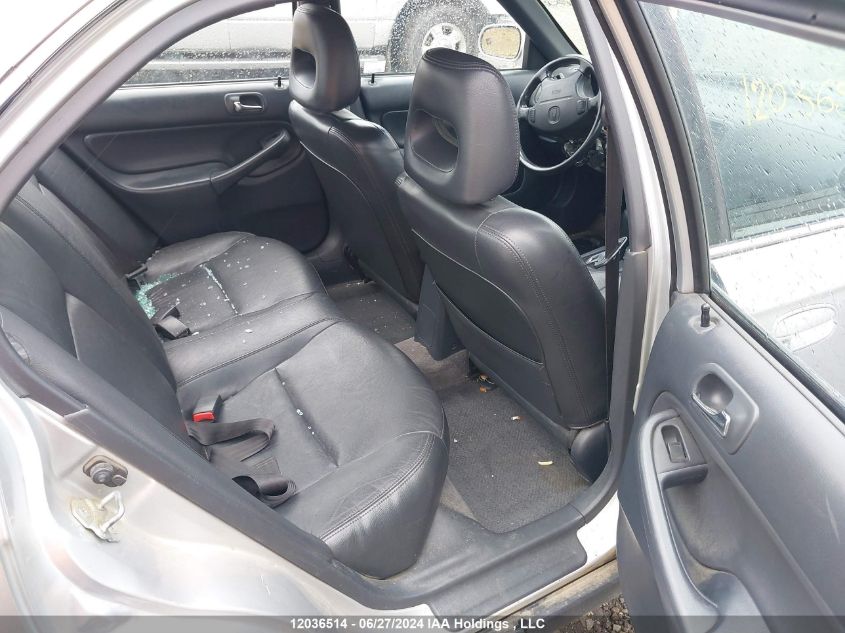 1998 Acura El VIN: 2HHMB4676WH908915 Lot: 12036514