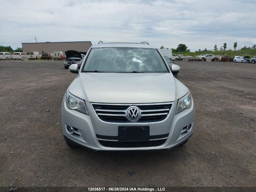 2010 Volkswagen Tiguan VIN: WVGBV7AX0AW501107 Lot: 12036517