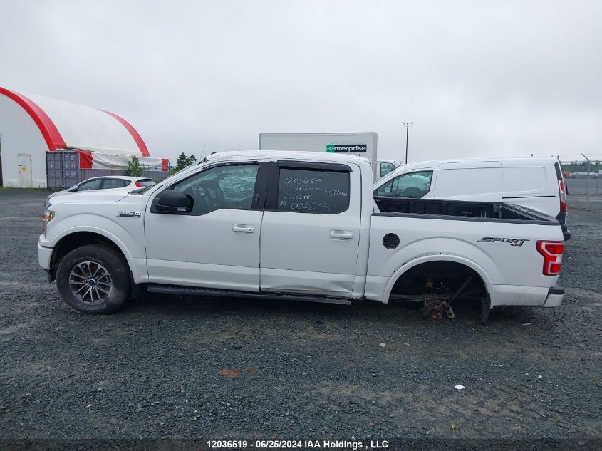 2019 Ford F-150 Xlt VIN: 1FTEW1EP0KFD35985 Lot: 12036519