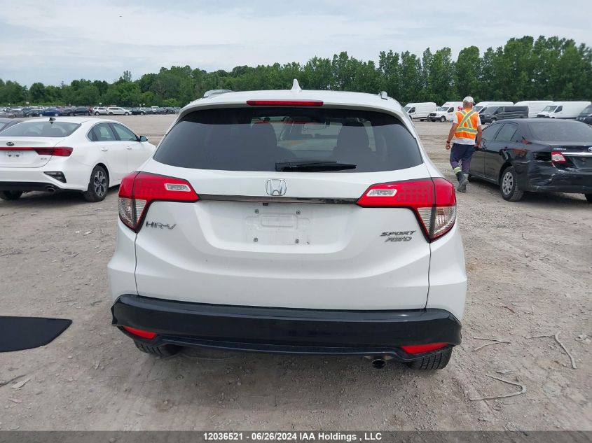 2020 Honda Hr-V Sport VIN: 3CZRU6H26LM105769 Lot: 12036521