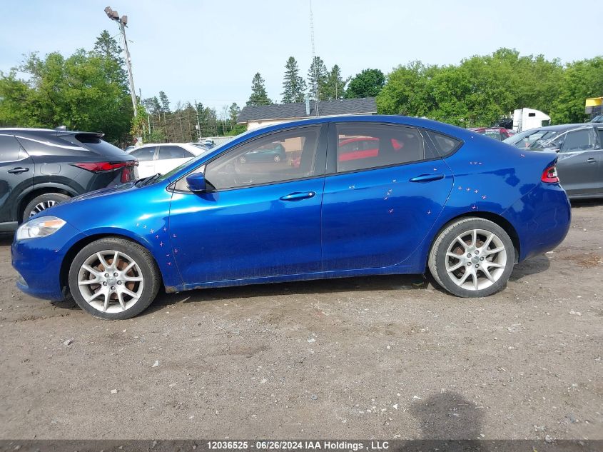 2013 Dodge Dart VIN: 1C3CDFBA1DD147215 Lot: 12036525