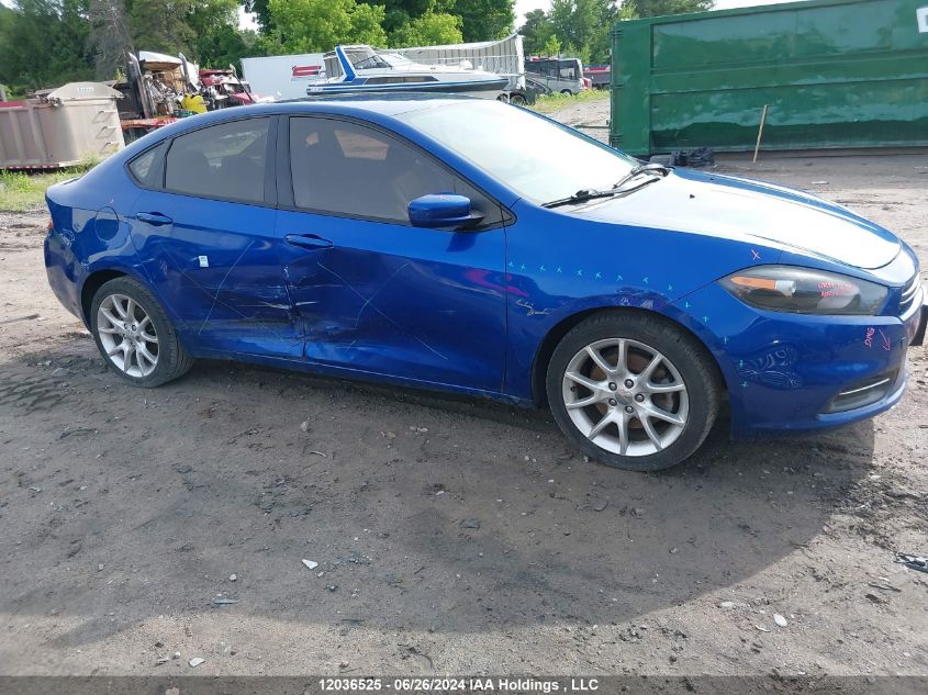 2013 Dodge Dart VIN: 1C3CDFBA1DD147215 Lot: 12036525