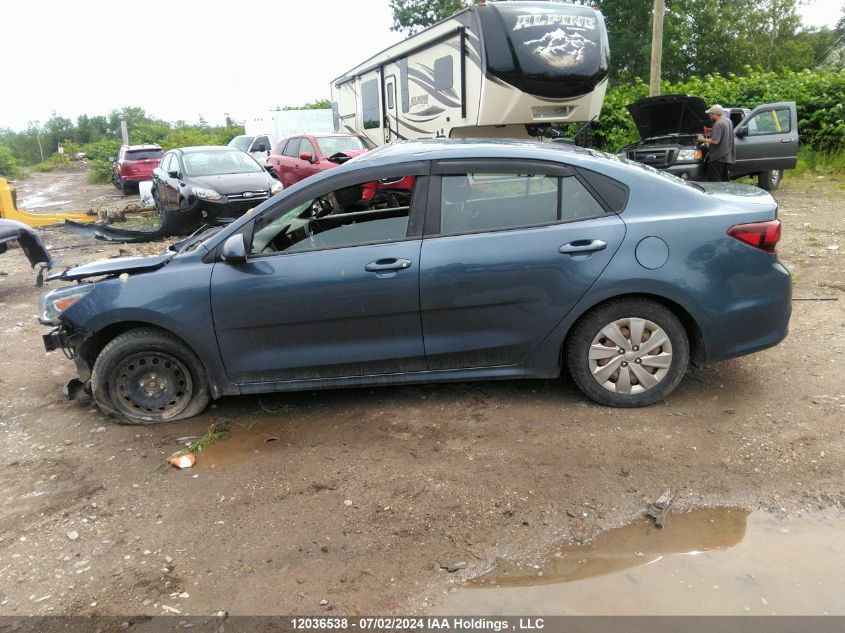 2018 Kia Rio VIN: 3KPA24AB2JE078035 Lot: 12036538