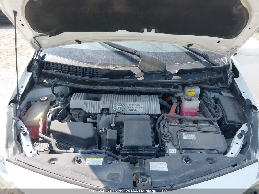 2017 Toyota Prius VIN: JTDZN3EU9HJ067837 Lot: 12036548