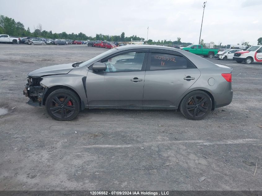 2011 Kia Forte VIN: KNAFT4A23B5342232 Lot: 12036552