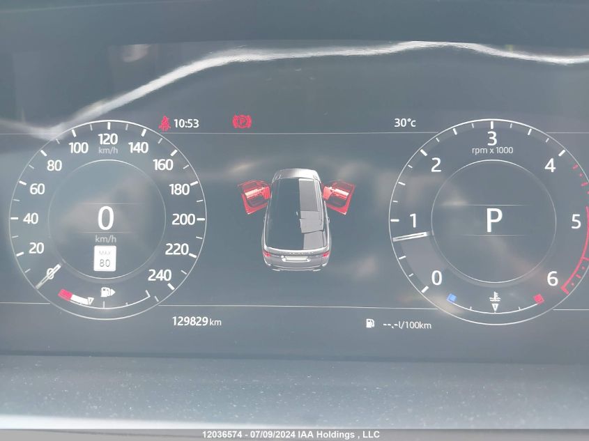 2018 Land Rover Range Rover Sport VIN: SALWR2RK8JA810464 Lot: 12036574